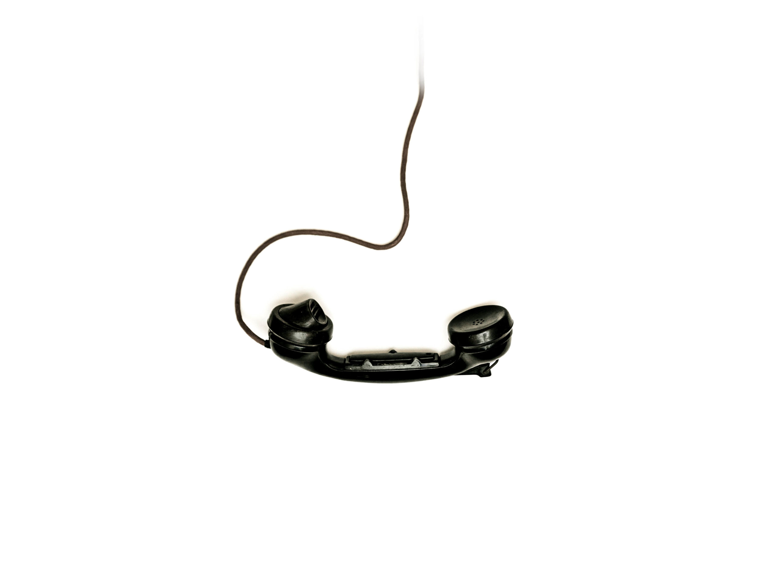 Online Terminbuchung - Foto - Kabeltelefon