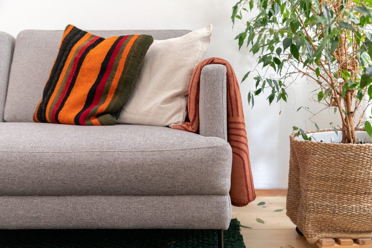 Psychologische Beratung - Praxisraum Sofa